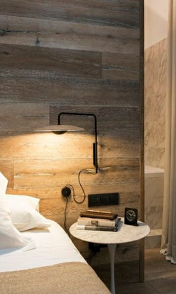 Ginger 20 A (On/Off) Lampa Ścienna Hardwired Oak - Marset