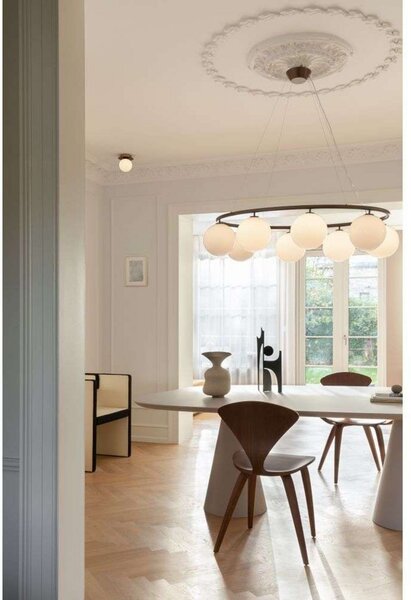 Lampa Ścienna Nuura Aps, Liila, ściemnialny, antyczny mosiądz, łazienka, metal, skandynawski