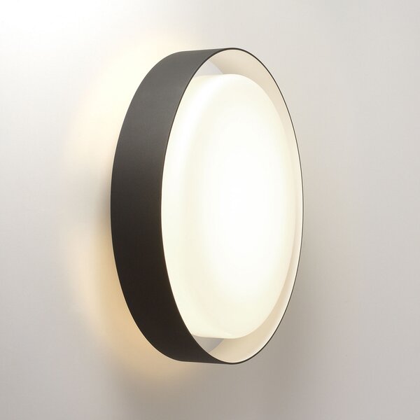 Zewnętrzna Lampa MARSET, Plaff-on!, ściemnialny, czarny, metal, design