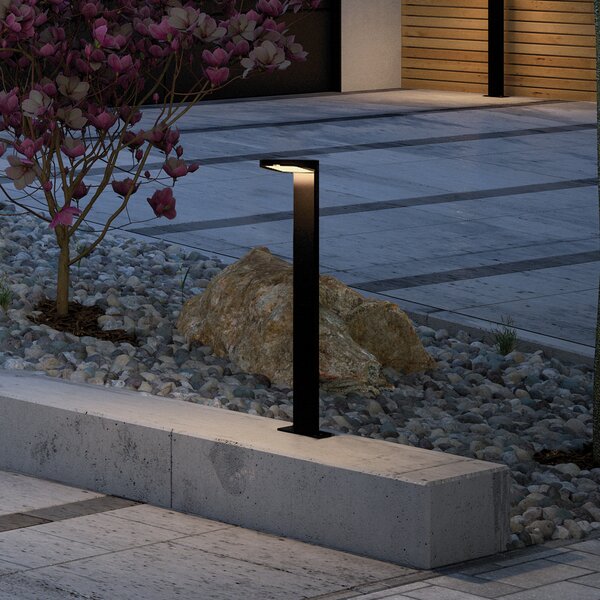 Zewnętrzna Lampa Paulmann, Ryse, czarny, tworzywo sztuczne, nowoczesny