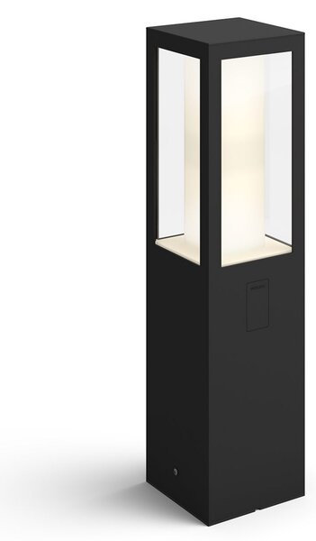 Zewnętrzna Lampa Philips Hue, Impress, ściemnialny, czarny, metal, nowoczesny