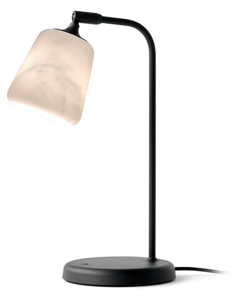 Lampa Stołowa New Works, Material The Originals, ściemnialny, czarny, salon, metal, design