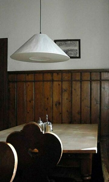 Lampa Wisząca Ingo Maurer, biały, salon, papier | karton