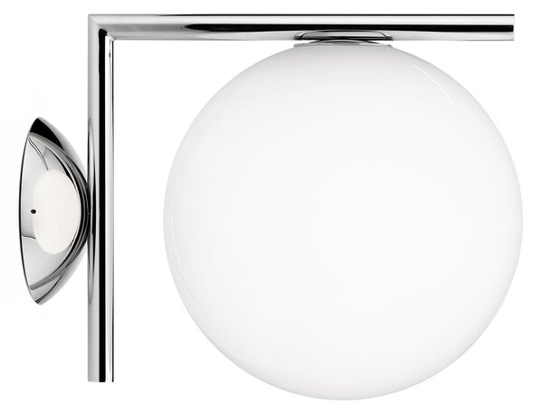 Lampa Ścienna FLOS, IC C/W1, ściemnialny, metaliczny, salon, metal, design