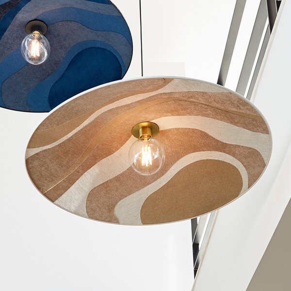Lampa Ścienna MARKET SET, Sonia Laudet, ściemnialny, niebieski, salon, tkanina | tekstylia, design