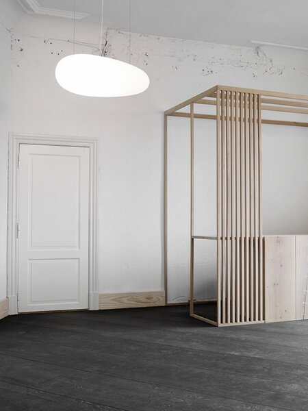 Lampa Wisząca FRITZ HANSEN, biały, salon, tworzywo sztuczne