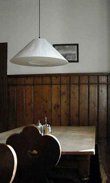 Lampa Wisząca Ingo Maurer, biały, salon, papier | karton