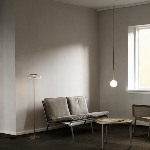 Lampa Wisząca Nuura Aps, Miira 1, ściemnialny, złoty | mosiężny, salon, szkło, design