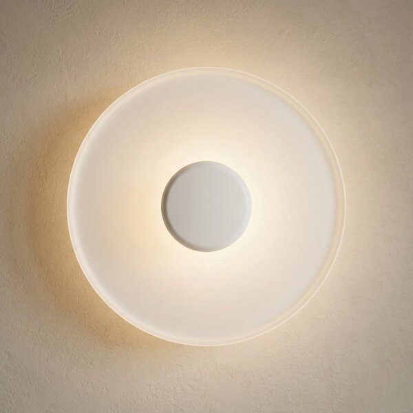 Lampa Ścienna Vibia, Top, ściemnialny, biały, salon, metal, nowoczesny