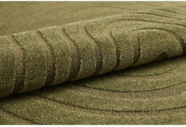 Ciemnozielony dywan 160x230 cm Pebble – ESTE