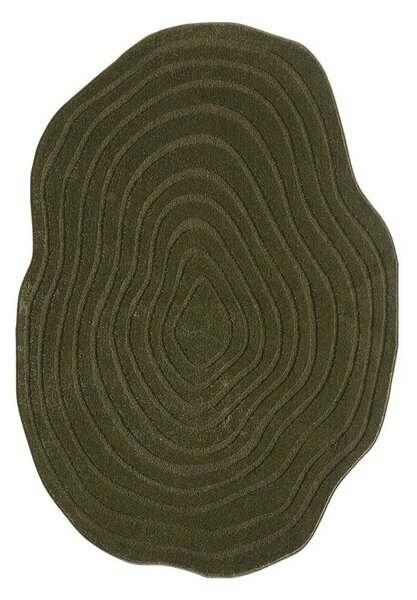 Ciemnozielony dywan 160x230 cm Pebble – ESTE