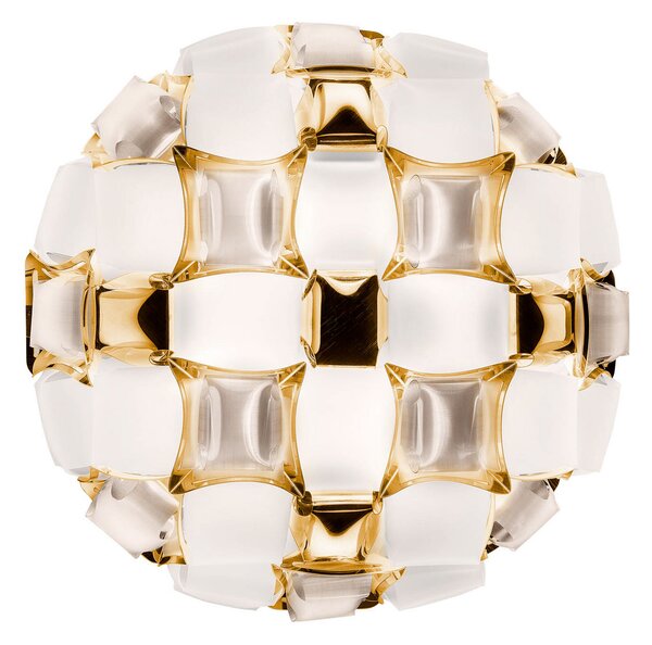 Lampa Ścienna Slamp, Mida, ściemnialny, złoty | mosiężny, salon, tworzywo sztuczne, design