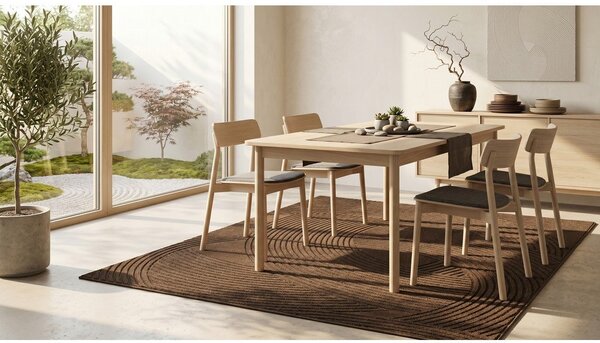 Brązowy dywan 120x170 cm Zephyr – ESTE