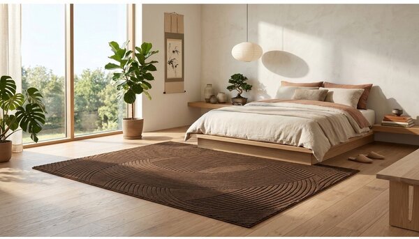 Brązowy dywan 120x170 cm Zephyr – ESTE