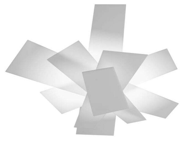 Lampa Ścienna Foscarini, biały, salon, tworzywo sztuczne