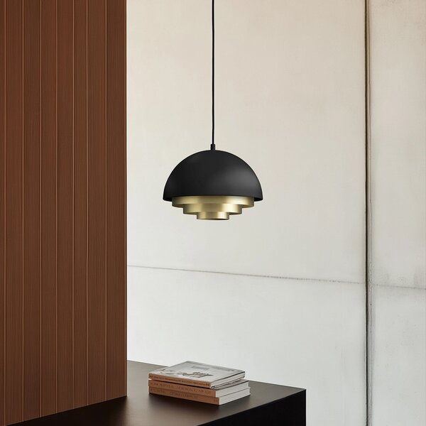 Lampa Wisząca Warm Nordic, Milieu Colour Mini, ściemnialny, złoty | mosiężny, salon, metal, skandynawski