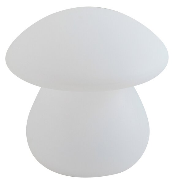 Zewnętrzna Lampa Lindby, Vernate, ściemnialny, biały, balkon, tworzywo sztuczne, nowoczesny
