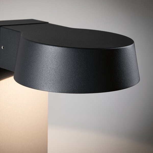 Zewnętrzna Lampa Paulmann, Capea Grand, czarny, aluminium, nowoczesny