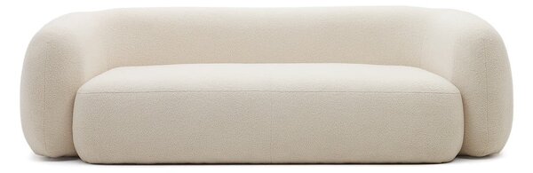Kremowa sofa z materiału bouclé 246 cm Martina – Kave Home