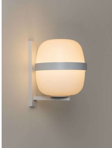 Zewnętrzna Lampa Santa & Cole, ściemnialny, biały, taras, metal
