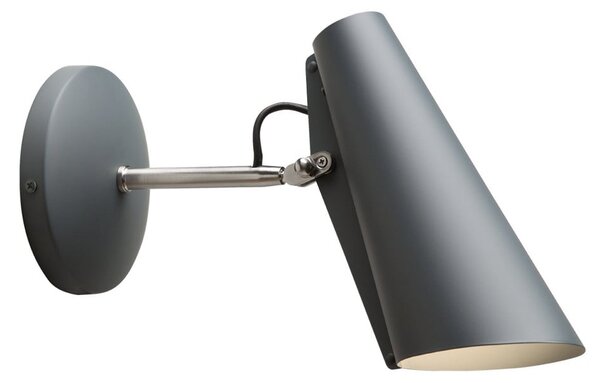 Lampa Ścienna Northern, Birdy, szary, salon, metal, design