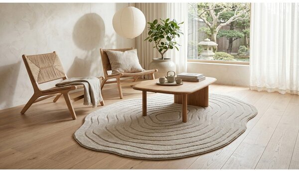 Beżowy dywan 160x230 cm Pebble – ESTE