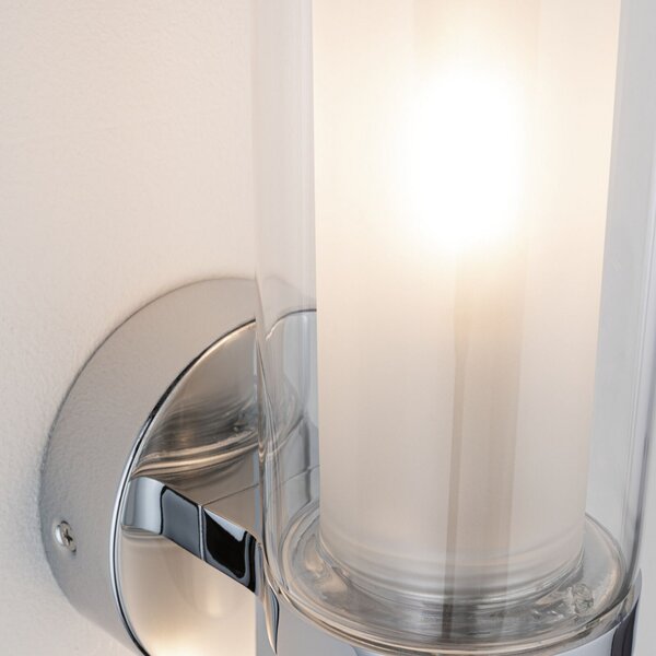 Lampa Ścienna Paulmann, Luena, ściemnialny, metaliczny, łazienka, metal, nowoczesny