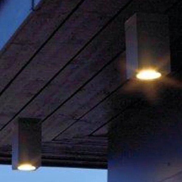 Zewnętrzna Lampa Norlys, biały, taras, aluminium