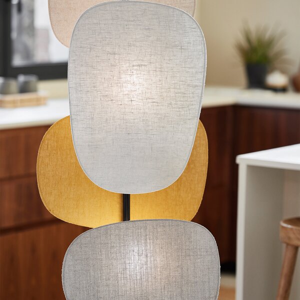 Lampa Podłogowa MARKET SET, Screen 70's, wielokolorowy, salon, tkanina | tekstylia, design