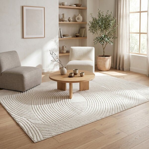 Kremowy dywan 120x170 cm Zephyr – ESTE