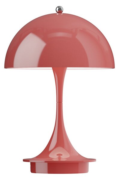 Zewnętrzna Lampa Louis Poulsen, Panthella 160, ściemnialny, czerwony, balkon, tworzywo sztuczne, design