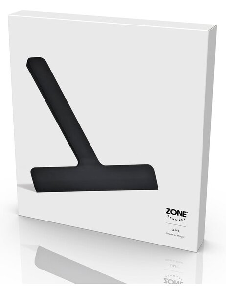 Czarna ściągaczka z uchwytem 22 cm Ume – Zone