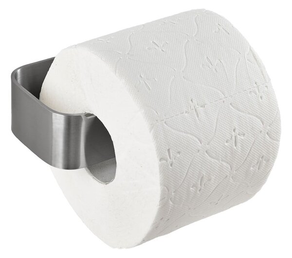Uchwyt ścienny na papier toaletowy ze stali nierdzewnej w kolorze matowego srebra Ume – Zone
