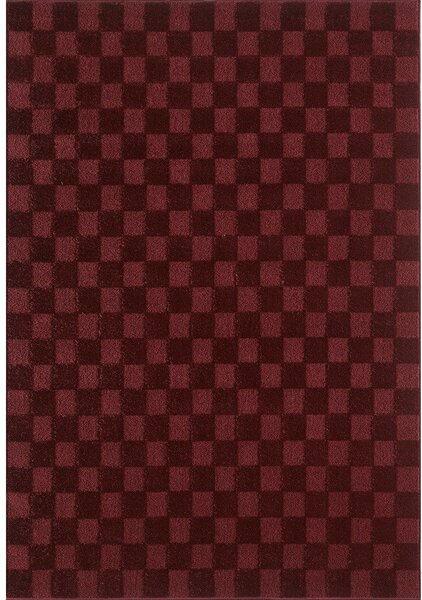 Bordowy dywan 160x230 cm Mosaic – ESTE