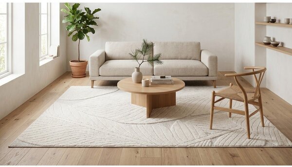 Kremowy dywan 120x170 cm Lamina – ESTE