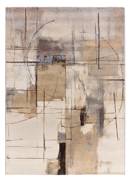 Szaro-beżowy dywan 133x190 cm Beruti – Universal