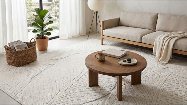 Kremowy dywan 120x170 cm Lamina – ESTE