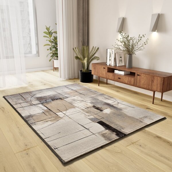 Szaro-beżowy dywan 133x190 cm Beruti – Universal