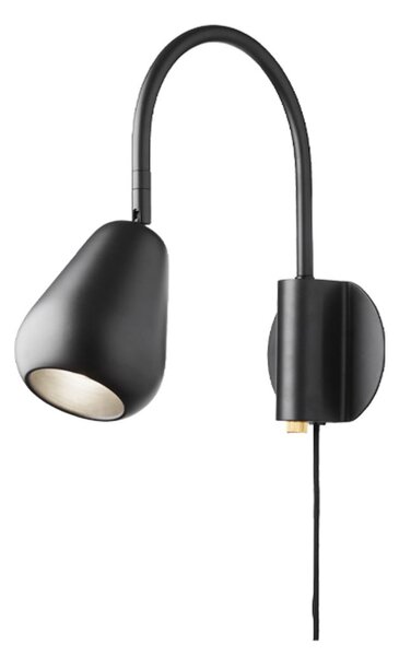 Lampa Ścienna Nuura Aps, Anoli, ściemnialny, czarny, salon, metal, nowoczesny