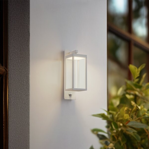 Zewnętrzna Lampa Lucande, Ferdinand, biały, balkon, aluminium, nowoczesny