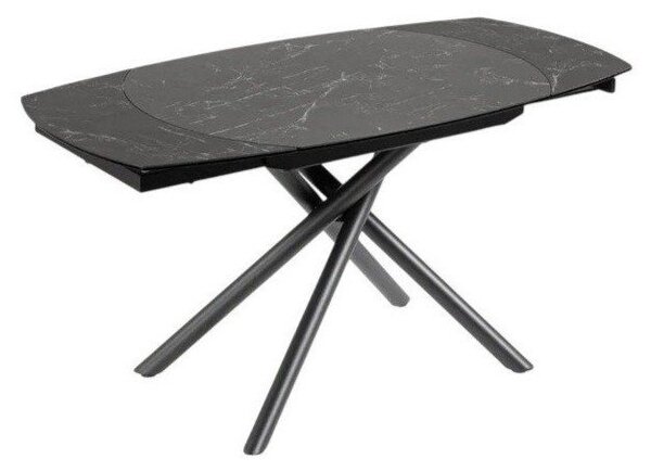 Rozkładany stół z dodatkowym blatem z ceramicznym blatem 100x130 cm Yodalia – Kave Home