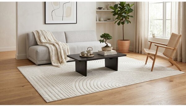 Kremowy dywan 120x170 cm Whirl – ESTE