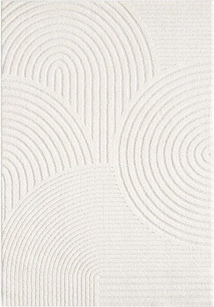 Kremowy dywan 120x170 cm Whirl – ESTE