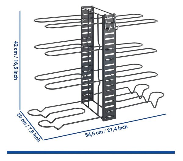 Metalowy stojak na patelnie – Wenko