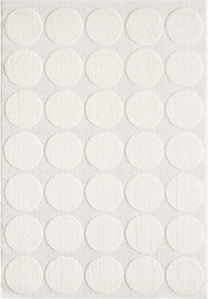Kremowy dywan 120x170 cm Bubble – ESTE
