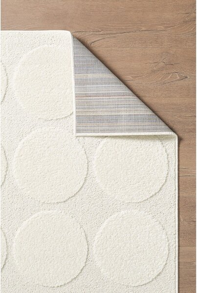 Kremowy dywan 120x170 cm Bubble – ESTE