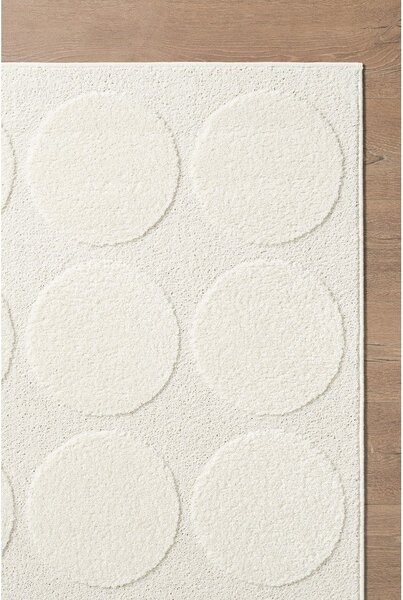 Kremowy dywan 120x170 cm Bubble – ESTE