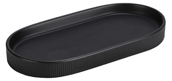 Czarny organizer łazienkowy ceramiczny Fablo – Wenko