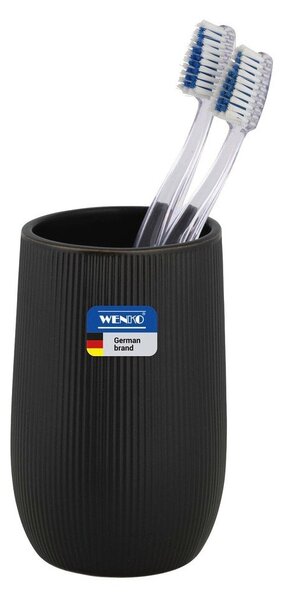 Zielony kubek na szczoteczki do zębów ceramiczny Fablo – Wenko