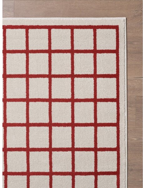 Czerwony/beżowy dywan 160x230 cm Picnic – ESTE